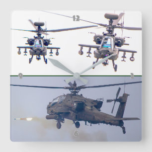 AH-64E APACHE GUARDIAN VIERKANTE KLOK