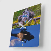 AH-64E APACHE GUARDIAN VIERKANTE KLOK (Hoek)