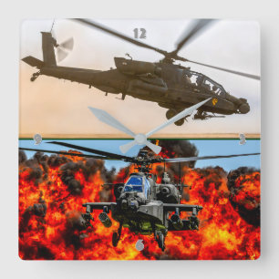 AH-64E APACHE GUARDIAN VIERKANTE KLOK
