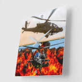 AH-64E APACHE GUARDIAN VIERKANTE KLOK (Hoek)