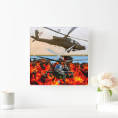 AH-64E APACHE GUARDIAN VIERKANTE KLOK (Huis)