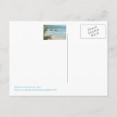 "Ah, Barbados!" briefkaart (foto. zeegezicht) (Achterkant)