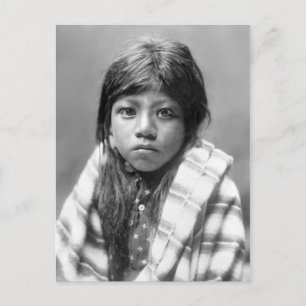 Ah Chee Lo (Native American Girl) Briefkaart