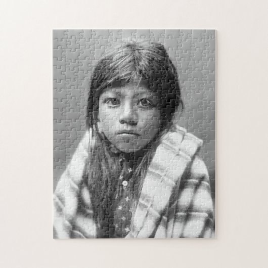 Ah Chee Lo (Native American Girl) Legpuzzel (Verticaal)