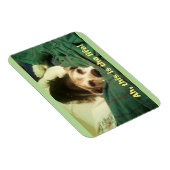 "Ah, dit is het leven!" Beagle 3x4 koelkastmagneet Magneet (Rechterzijde)