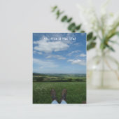 "Ah, dit is het leven" Briefkaart (Staand voorkant)