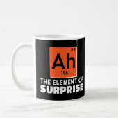 Ah Element Van Verrassing Chemie Grappige Student  Koffiemok (Links)