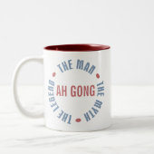 Ah Gong Man Myth Legend  Tweekleurige Koffiemok (Links)