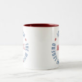 Ah Gong Man Myth Legend  Tweekleurige Koffiemok (Center)