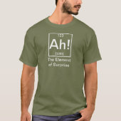 Ah! Het element "Surprise Funny Chemistry T-Shir" T-shirt (Voorkant)