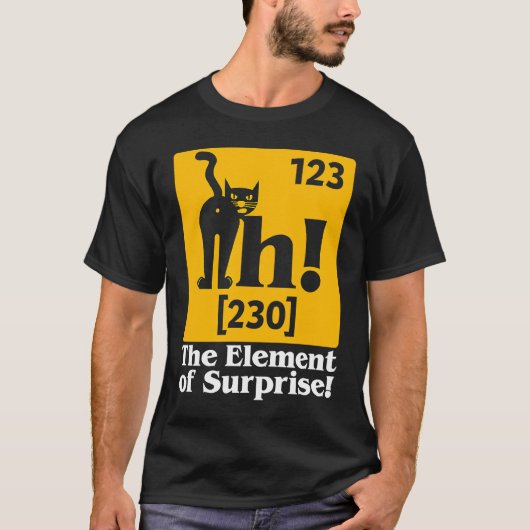 Ah het element van het Enterprise Chemistry Scienc T-shirt (Voorkant)