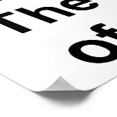 Ah het element van het Periodieke Element van de O Poster (Hoek)