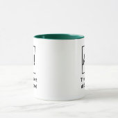 Ah! Het element van verbazing Mok (Midden)