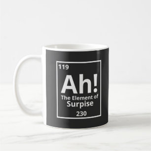 ah het element van verrassend grappig periodiek sy koffiemok