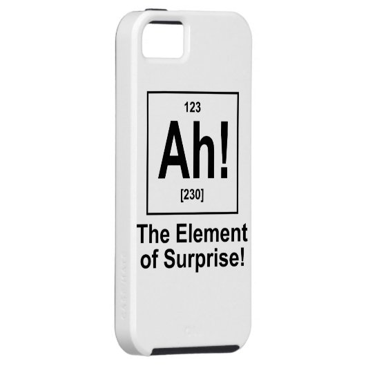 Ah! Het element van verrassing. Case-Mate iPhone Case (Back/Rechts)