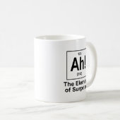 Ah! Het element van verrassing. Koffiemok (Voorkant rechts)