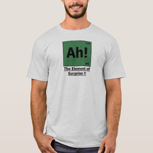 Ah! Het element verrassingsas en groen T-shirt (Voorkant)