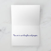 AH- het Gezicht van de engel wordt goed spoedig Kaart (Binnen)