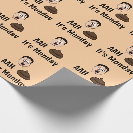 AH &%# Het is maandag inpakpapier (Hoek)