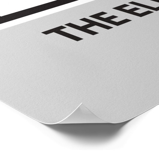 Ah! Het verrassingselement Poster (Hoek)