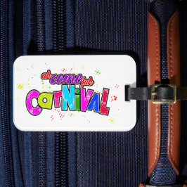 Ah Komfuh Carnival Bagagelabel