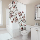 Ah, lente douchegordijn (In situ)