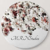 Ah, lente ronde button 6,0 cm (Voorkant)