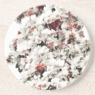 Ah, lente zandsteen onderzetter