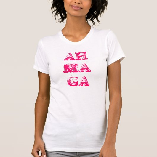 AH MA GA T-SHIRT (Voorkant)