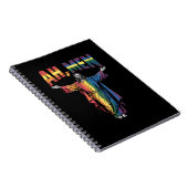 Ah Mannen Funny LGBT Gay Pride Jesus Christelijk Notitieboek (Rechterzijde)