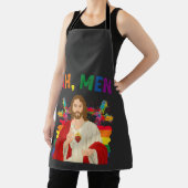 Ah Mannen Funny LGBT Gay Pride Jesus Christelijk Schort (Insitu)