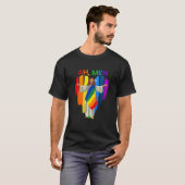 Ah Mannen Gay Jesus Shameless Pride LGBT T-shirt (Voorkant volledig)