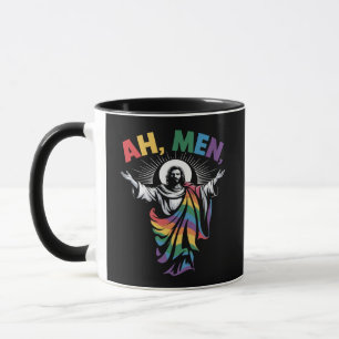 Ah mannen grappige LGBT Gay Pride Mok