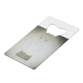 ah melissa wat je wilt creditkaart flessenopener (Achterkant Gekanteld)