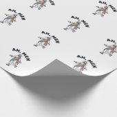 Ah Men Roller Skaten Geloofof Vector Design_1 Cadeaupapier (Hoek)