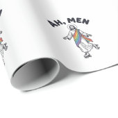 Ah Men Roller Skaten Geloofof Vector Design_1 Cadeaupapier (Rol Hoek)