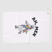 Ah Men Roller Skaten Geloofof Vector Design_1 Golfhanddoek (Horizontaal)