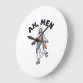 Ah Men Roller Skaten Geloofof Vector Design_1 Grote Klok (Hoek)