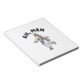 Ah Men Roller Skaten Geloofof Vector Design_1 Notitieblok (Schuin)