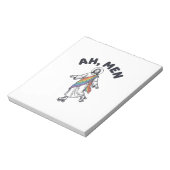 Ah Men Roller Skaten Geloofof Vector Design_1 Notitieblok (Linkerzijde)