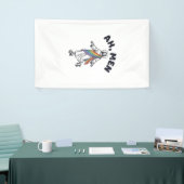 Ah Men Roller Skaten Geloofof Vector Design_1 Spandoek (Beurs)