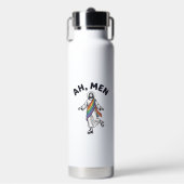 Ah Men Roller Skaten Geloofof Vector Design_1 Waterfles (Voorkant)