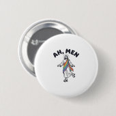 Ah Men Roller Skaten Geloofover Vectorontwerp_1 Ronde Button 5,7 Cm (Voorkant /achterkant)