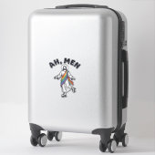 Ah Men Roller Skaten Gelovige Vector Design_1 Sticker (Koffer)