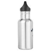 Ah Men Roller Skaten Gelovige Vector Design_1 Waterfles (Links)
