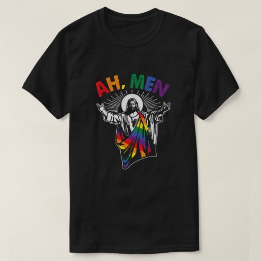 Ah. Men - The Divine Rainbow Wordplay T-shirt (Design voorkant)