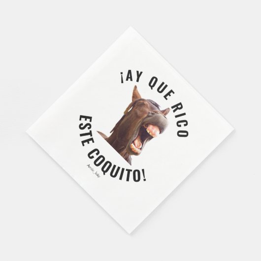 Ah Que Rico Este Coquito! Servet (Hoek)