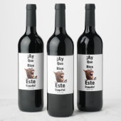 Ah Que Rico Este Coquito! Wijn Etiket (Flessen)