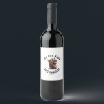 Ah Que Rico Este Coquito! Wijn Etiket<br><div class="desc">Ah Que Rico Este Coquito! Con un burro. Komt met een kleine ezel. Bericht: "Hoe heerlijk!"</div>
