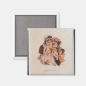 Ah! Qu'il est Bon! Magneet (Voorkant / Achterkant)